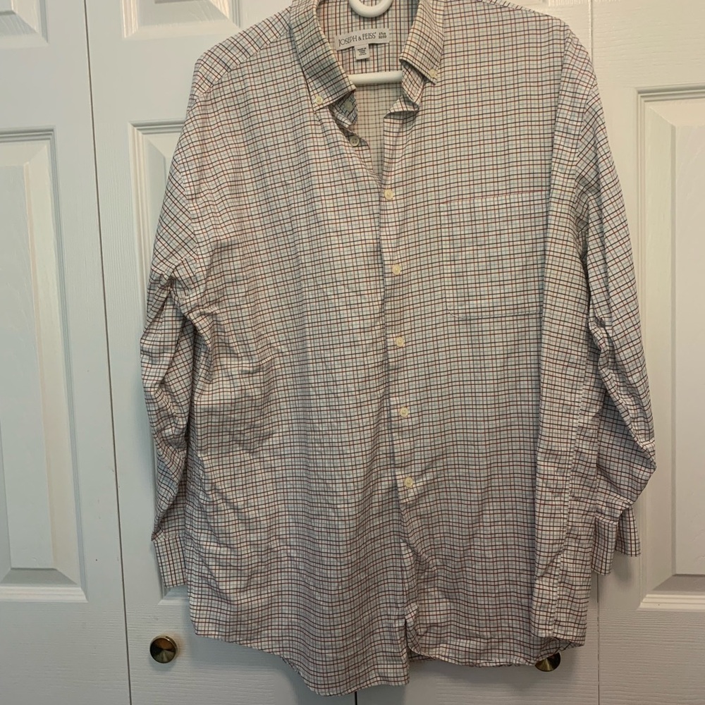 Joseph…non iron casual or dress short…171/2”